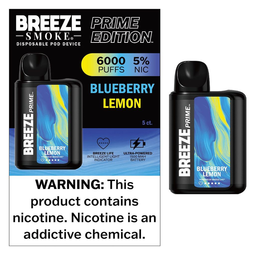 blueberry lemon xlg breeze prime